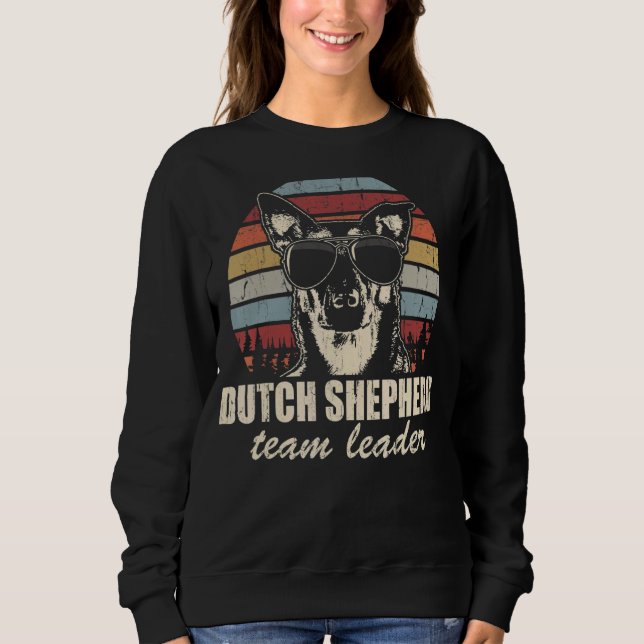 Sudadera Vino de gafas de sol de perro de Guay, líder de eq (Anverso)
