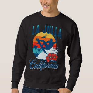 Sudadera Vino de vacaciones de verano de La Jolla Californi