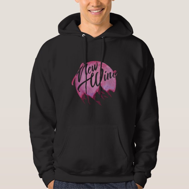 Sudadera Vino nuevo (Anverso)