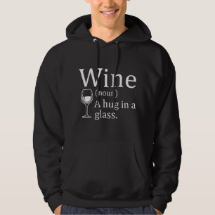 Sudadera Vino Nun A Hug In The Glass