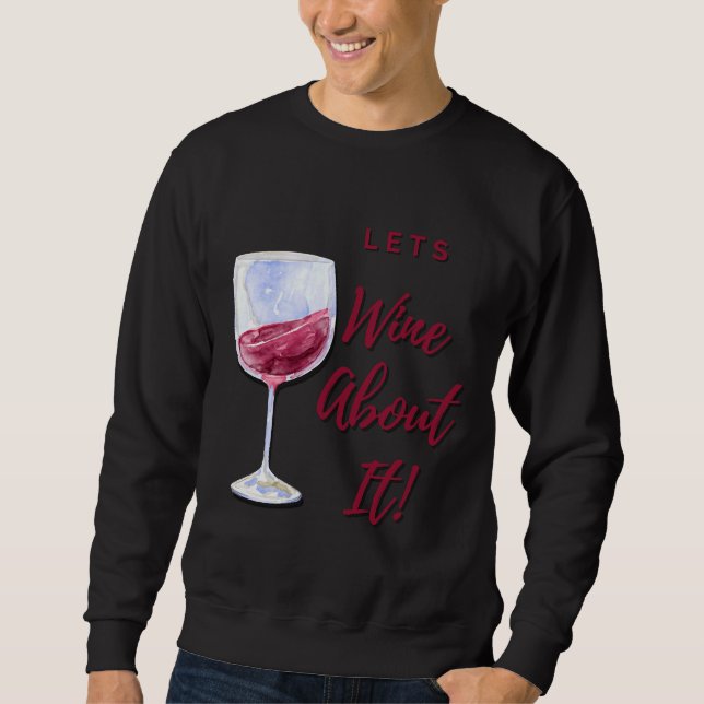 Sudadera Vino Sobre Eso 126 (Anverso)