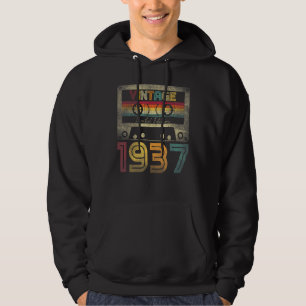 Sudadera Vintage 1937 85th Birthday Ideas Hombres Hombres M
