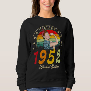 Sudadera Vintage 1952 1952 70th B Day 70 Years