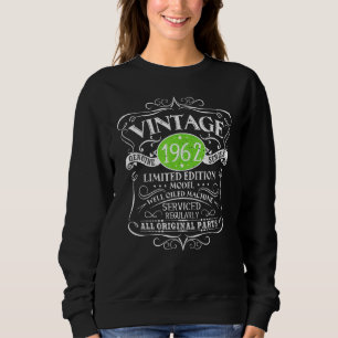Sudadera Vintage 1962 60th Birthday Men Original Des
