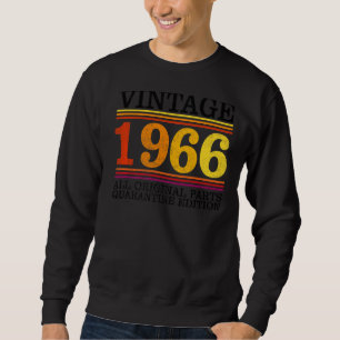 Sudadera Vintage 1966 56ª Fiesta de Cumpleaños
