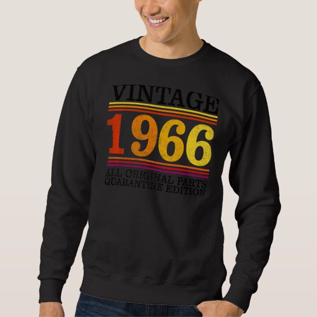 Sudadera Vintage 1966 56ª Fiesta de Cumpleaños (Anverso)