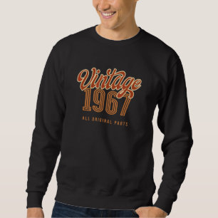 Sudadera Vintage 1967 Todas Las Piezas Originales Para Homb