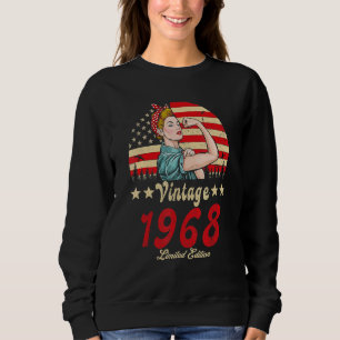 Sudadera Vintage 1968 1968 54th B Day 54 años