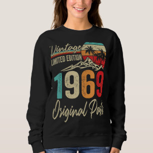 Sudadera Vintage 1969 Piezas Originales 53 cumpleaños