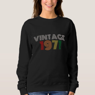 Sudadera Vintage 1971 50º cumpleaños