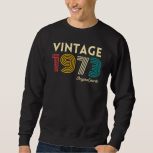 Sudadera Vintage 1973 cumpleaños 53
