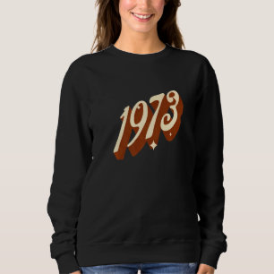 Sudadera Vintage 1973 Groovy Men 47th Birthday