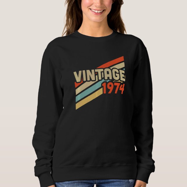 Sudadera Vintage 1974 (Anverso)