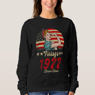 Sudadera Vintage 1977 1977 45th B Day 45 años