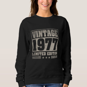 Sudadera Vintage 1977 Edición Limitada 48º cumpleaños - 48 