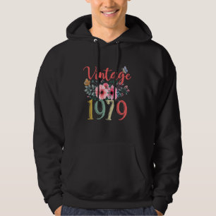Sudadera Vintage 1979 Flor silvestre Floral Hippie Groovy 4