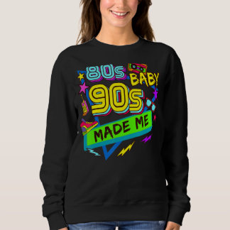 Sudadera Vintage 1980s 80''s Baby 1990s 90's Made Me Retro
