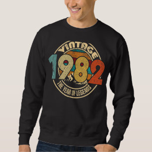Sudadera Vintage 1982 40 años de leyenda