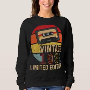 Sudadera Vintage 1982 40th Birthday Cassette Tape 1