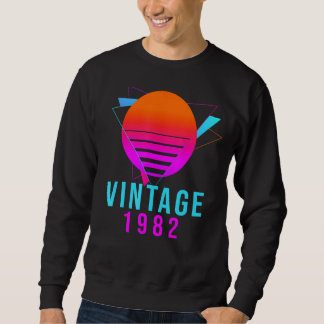 Sudadera Vintage 1982 40th Birthday Present Idea Retro