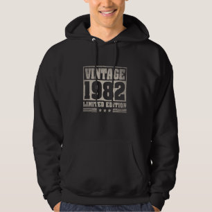 Sudadera Vintage 1982 Edición Limitada 43er cumpleaños - 43