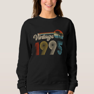 Sudadera Vintage 1995 29th Birthday Funny Nacido En 1995 29