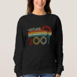Sudadera Vintage 2007 18th Birthday Gifts Men 18 Year<br><div class="desc">Vintage 2007 18th Birthday Gifts Hombres Mujeres Retro de 18 años</div>