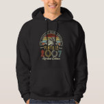 Sudadera Vintage 2007 18th Birthday Gifts Men 18 Year<br><div class="desc">Vintage 2007 18th Birthday Gifts Hombres Mujeres Retro de 18 años</div>
