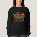 Sudadera Vintage 2007 Retro 18th Birthday Regalo de 18 años<br><div class="desc">Vintage 2007 Retro 18th Birthday 18 Years Old Gift Men</div>