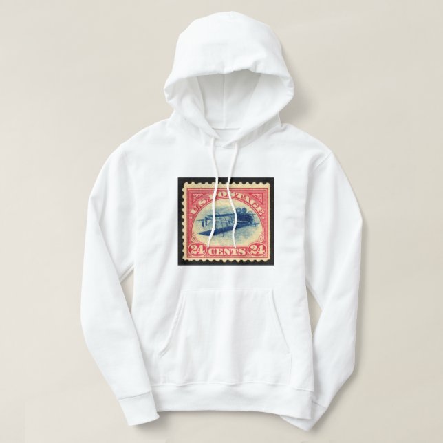 Sudadera Vintage 24c Inverted Jenny (Diseño del anverso)