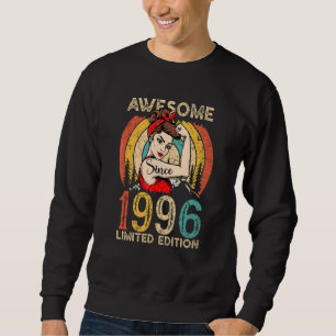 Sudadera Vintage 26º Cumpleaños Para Las Mujeres Increíbles