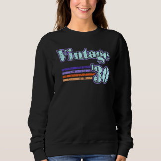Sudadera Vintage 30