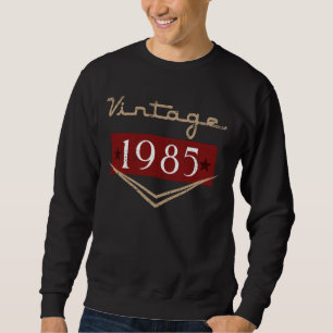 Sudadera Vintage 40th Birthday Decorations Vintage 1985 40