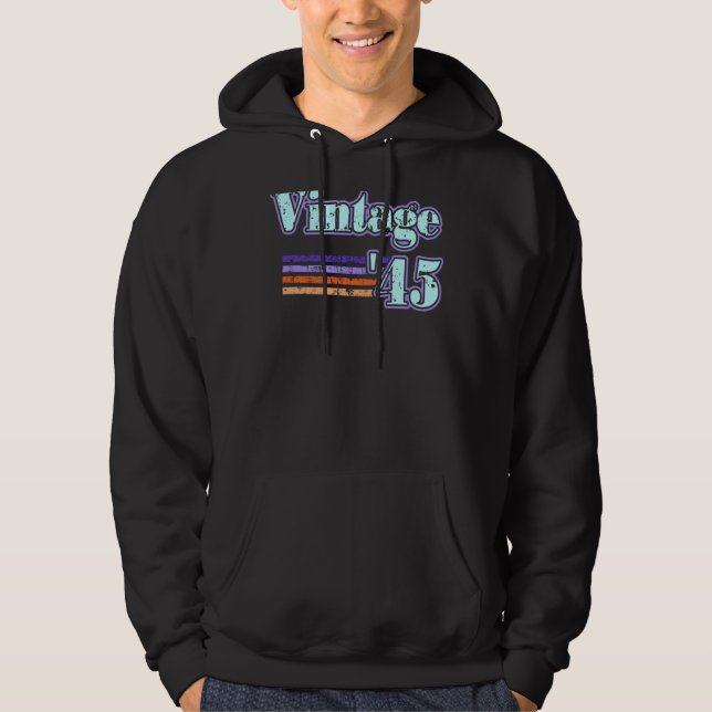 Sudadera Vintage 45 (Anverso)