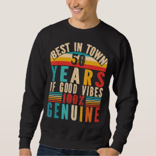 Sudadera Vintage 50th Birthday Apparel mujeres hombres 50th