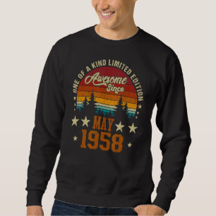 Sudadera Vintage 64th Birthday Awesome From May 1958 Epic