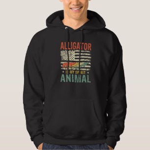Sudadera Vintage Alligator Spirit Animal Retro Nosotros Est