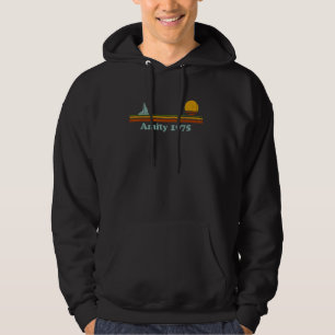 Sudadera Vintage Amidad 1975 Sunset Retro - Sailboat Sunris