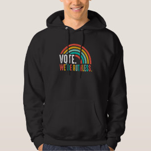 Sudadera Vintage Arcoíris Somos Despiadadas Somos Despiadad