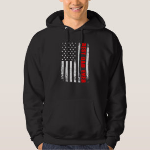 Sudadera Vintage bandera norteamericana mejor papá del padr