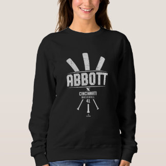 Sudadera Vintage Baseball Bat Gameday Andrew Abbott Cincinn