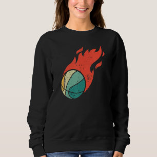 Sudadera Vintage Basketball Team Retro Sunset Co
