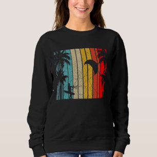 Sudadera Vintage Beach Sunset Kiteboarding Kesurfing Kite