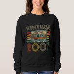 Sudadera Vintage Best Of 2007 Cassette Tape 18th Birthday 1<br><div class="desc">La mejor cinta de cassette de 2007 de 18 años</div>