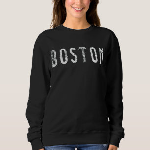 Sudadera Vintage Boston Massachusetts
