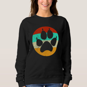 Sudadera Vintage Cat Paw Animal Tees Para Hombres Mujeres