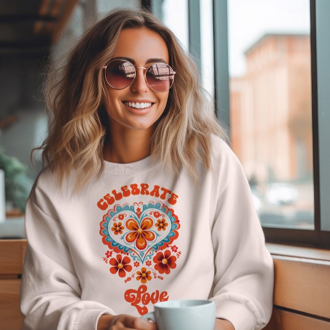 Sudadera Vintage celebra el amor (Subido por el creador)