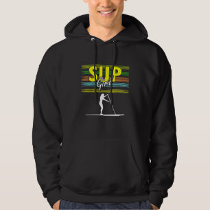 Sudadera Vintage Chicas se levantan para remar surf