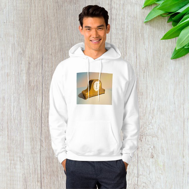 Sudadera Vintage Clock Mens Hoodie (Subido por el creador)