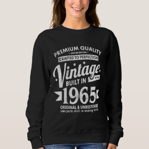 Sudadera Vintage Construido En 1965 Cumpleaños 57